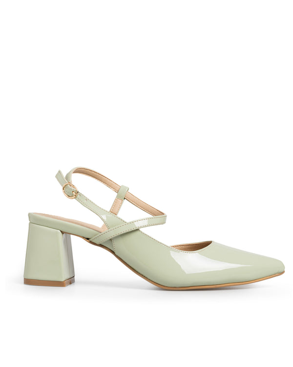 Zapatilla Menta Slingback 3625